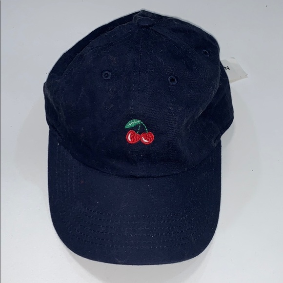 Brandy Melville navy or black cherry has all hat - Picture 2 of 7